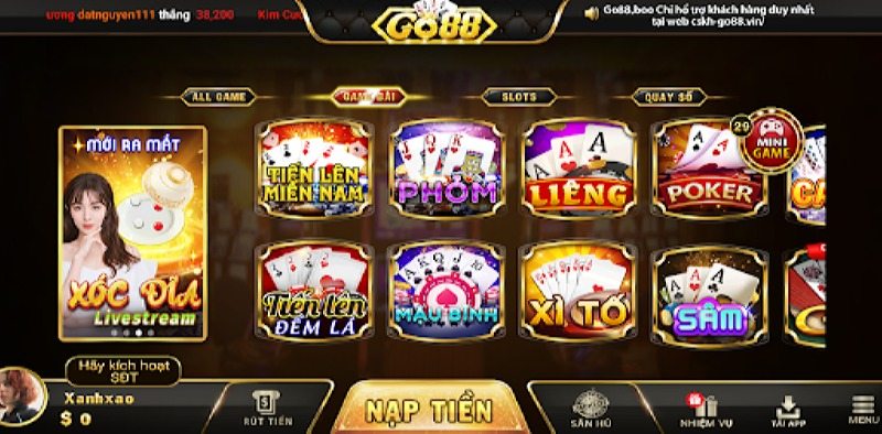 Go99 hỗ trợ rút tiền từ những ngân hàng nào? - Go99